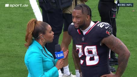 Mixon im Sieger-Interview