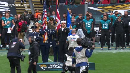 Hymnen sorgen für Gänsehaut beim London Game