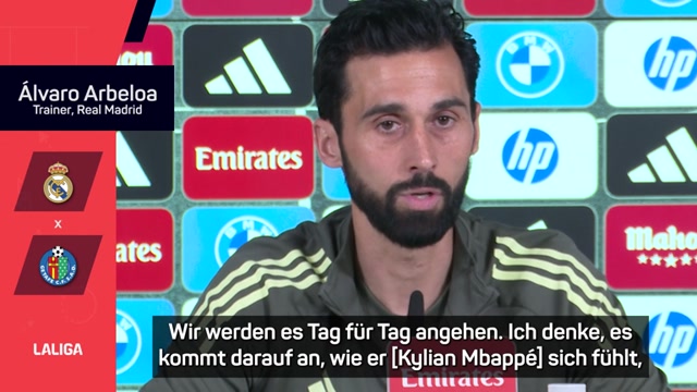 Arbeloa: "Brauchen Mbappé bei 100 Prozent" Arbeloa: "Brauchen Mbappé bei 100 Prozent"