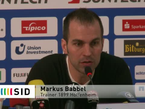 Babbel in Hoffenheim vorgestellt