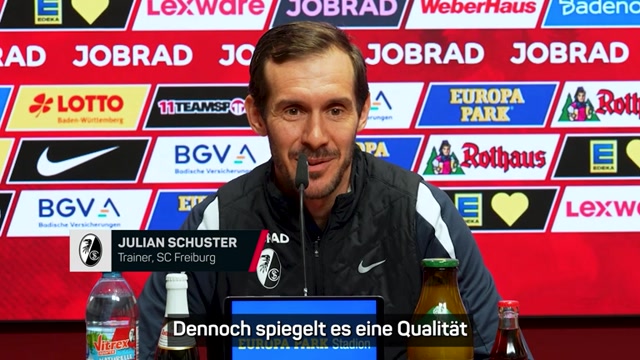 Schuster: "Haben mit Sicherheit Steigerungspotenzial"