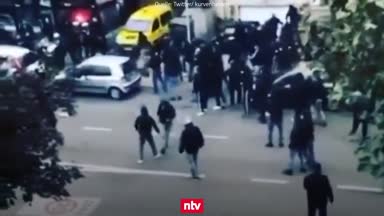 EL-Eklat: Frankfurt-Fans stürmen Bar, Royal-Anhänger eskalieren