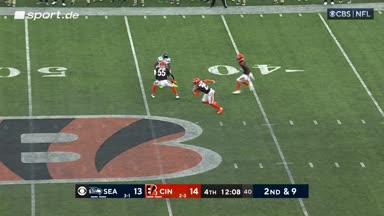 Zweite Interception von Geno Smith