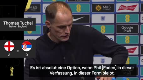 Foden als Kane-Backup? Tuchel überzeugt