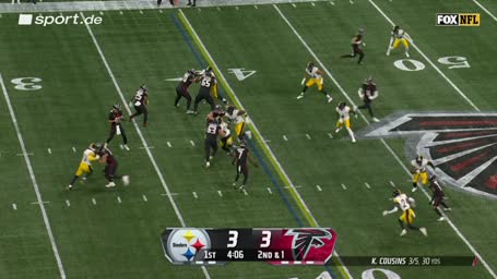 Früher Cousins-Patzer bei Falcons-Debüt