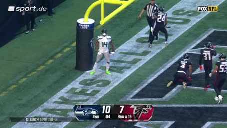 Kurz vor der Pause! Metcalf legt per TD nach!