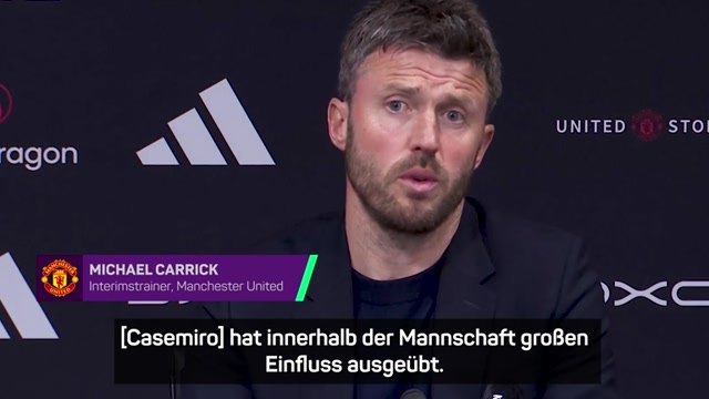 Carrick: "Casemiro hat alles gegeben"