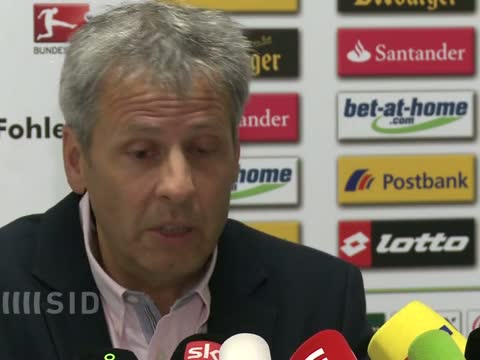 Fohlen-Coach Lucien Favre: Müssen vor Fortuna aufpassen
