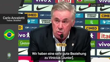 Vini-Drama? Ancelotti: "Bin nicht sein Vater oder Bruder"