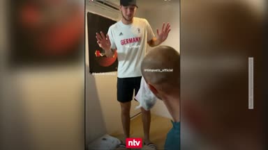 Im Zimmer der Tennis-Stars: Wem gehört der Schlüpfer?