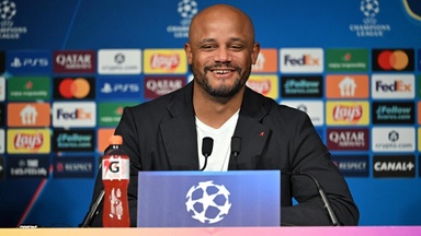 Kompany scherzt: "Passe nicht in die Box"