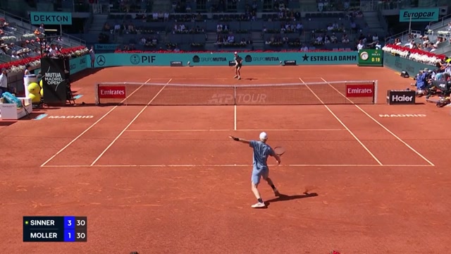 Sinner marschiert ins Achtelfinale