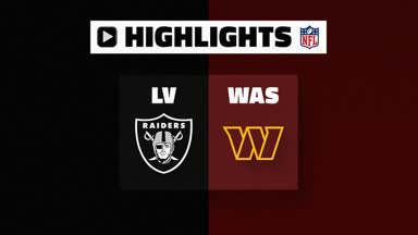 NFL Highlights: Raiders @ Commanders