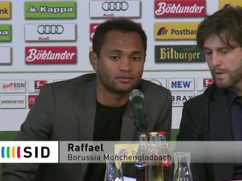 Hoffnungsträger Raffael in Gladbach vorgestellt