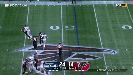 Cousins-Fumble führt zum Touchdown