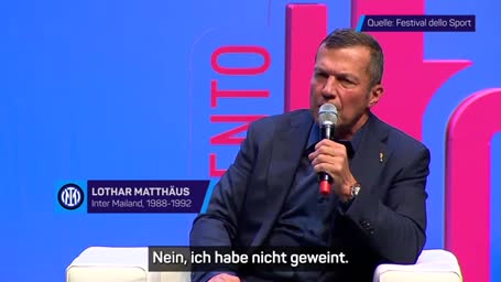 Matthäus: "Habe nicht geweint" als Inter verloren hat