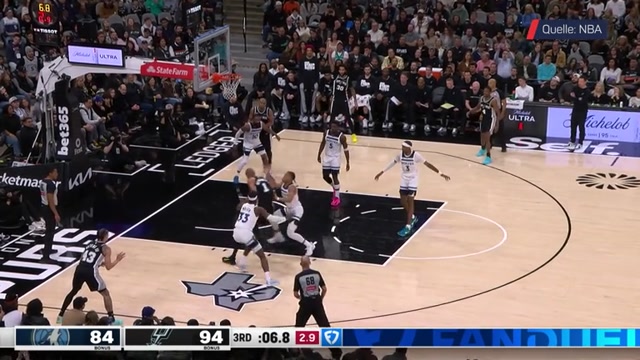 Wembanyama führt Spurs zum Sieg