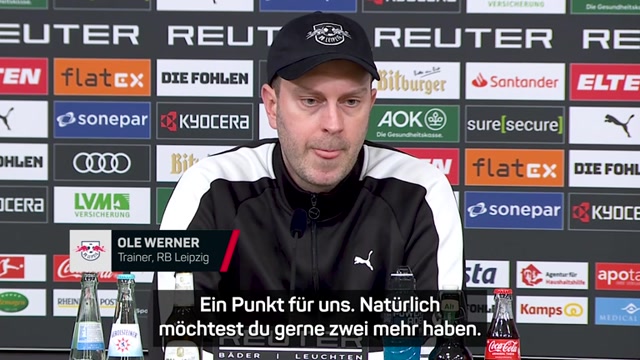 Werner nach Nullnummer unzufrieden