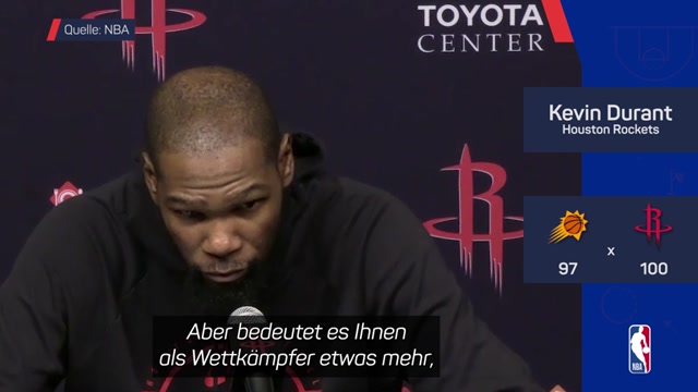 Durant rechnet ab: "Sündenbock"