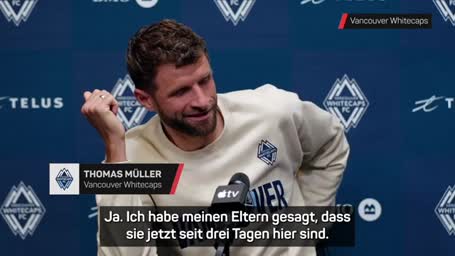 Müller freut sich über Nachrichten aus Deutschland