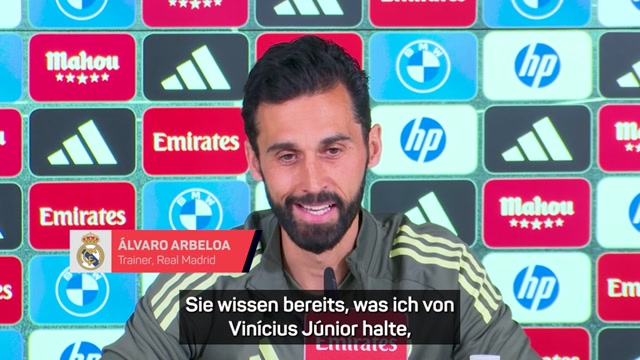 Arbeloa: Pfiffe gegen Vini "Teil der hohen Ansprüche"