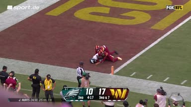 Hurts findet Brown: Eagles gelingt Ausgleich