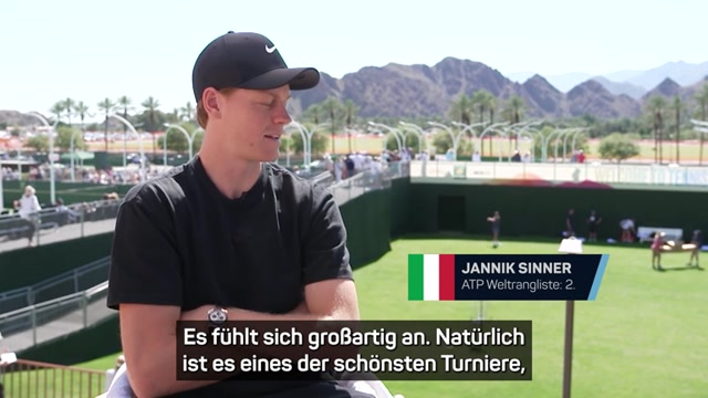 Sinner bereit für Indian Wells Sinner bereit für Indian Wells