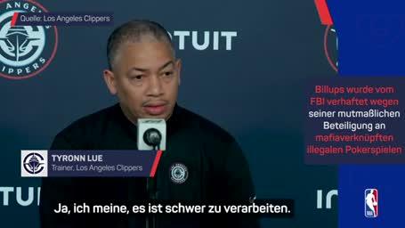 Basketball, FBI und Pokerspiele: Lue zu Billups-Fall