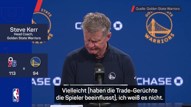 Kerr sauer: Warriors-Stimmung "ungesund"