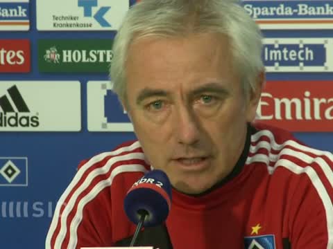 HSV vor Bayern: Adler fällt aus, van Marwijk schimpft