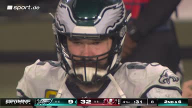 Kelce-Tränen am Spielfeldrand