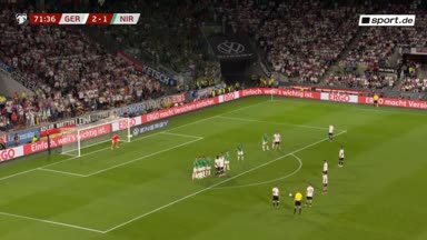 Einfach genial! Wirtz nimmt Maß
