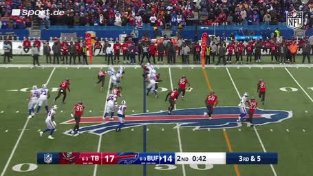 Langer Run! Bills schlagen Bucs mit eigenen Waffen