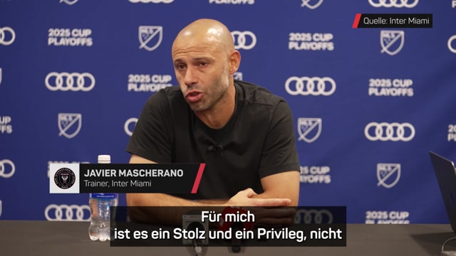 Mascherano nennt Messi ein Privileg