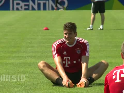 Bayern im Trainingslager: Gute Laune auch bei Gomez