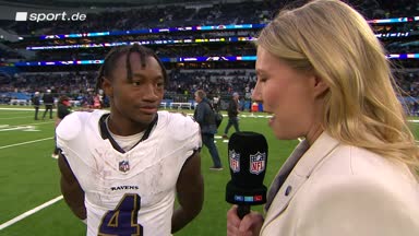 Nach erstem NFL-TD: Ravens-Receiver Zay Flowers im O-Ton