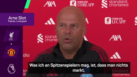 Liverpool vs United: Slot pocht auf Konstanz