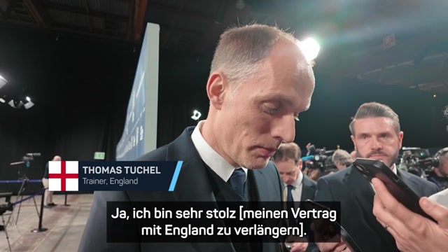 Tuchel "sehr stolz" auf Verlängerung bei Three Lions