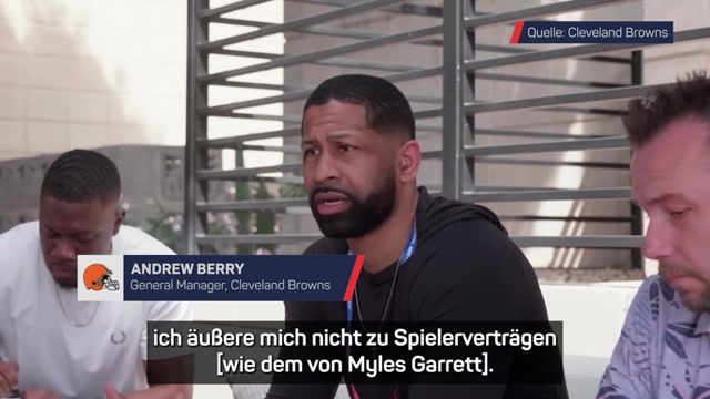 Cleveland-GM zu Garrett: "Brown-Spieler auf Lebenszeit" Cleveland-GM zu Garrett: "Brown-Spieler auf Lebenszeit"