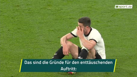 Die Gründe für den enttäuschenden DFB-Auftritt