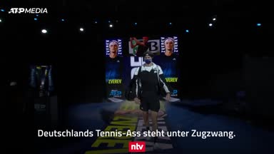 Zverev liefert: Halbfinal-Chance lebt dank Zittersieg