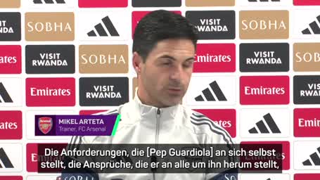 Arteta mit Mega-Lob für Guardiola
