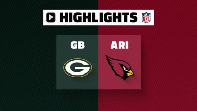 NFL Highlights: Packers @ Cardinals