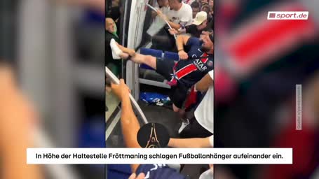 Wüste U-Bahn-Schlägerei vor dem CL-Finale