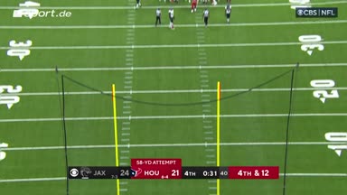 Drama pur! Texans-Kicker trifft nur die Latte