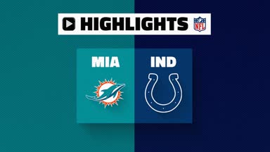 NFL Highlights: Dolphins @ Colts