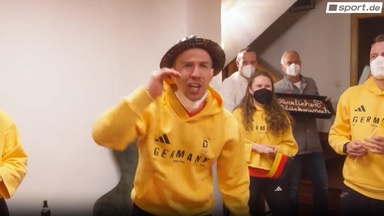 Gold, Silber, Bronze: Party im Deutschen Haus