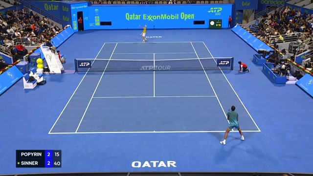 Highlights: Sinner erreicht Viertelfinale in Doha