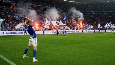 "Nie mehr 2. Liga!": So frenetisch feiert die S04