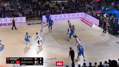 Euroleague-Aus: FC Bayern unterliegt in Barcelona